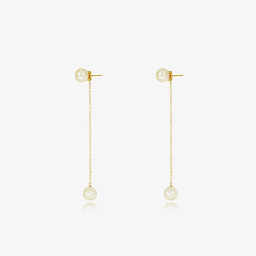 Boucle Johr Pristine perles en Or 18K – Azor