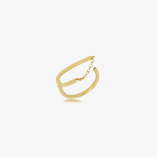 Bague Eternelle en Or 18K et diamant