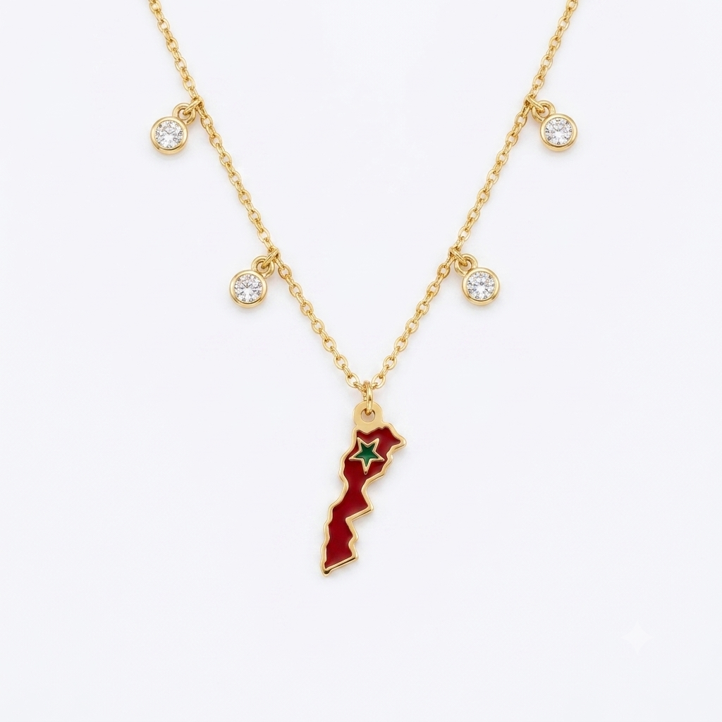Collier Morocco en Or 18K — image 1