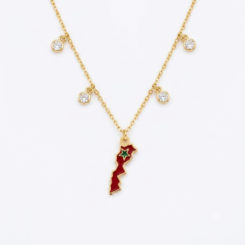 Collier Morocco en Or 18K