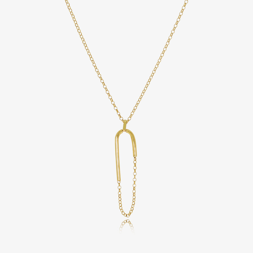 18K Gold Eternal Necklace 