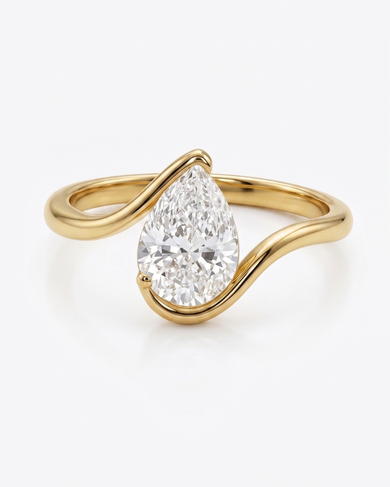 Bague Qatra en Or 18K