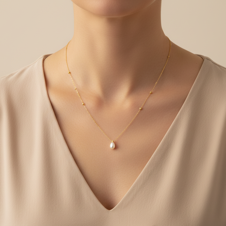 Samouel Necklace in 18K Gold