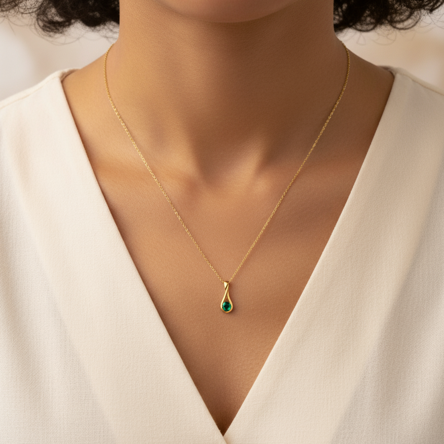 Collier Goûte d'Amour en Or 18K