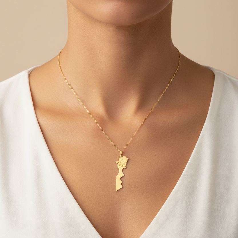 Collier Morocco en Or 18K