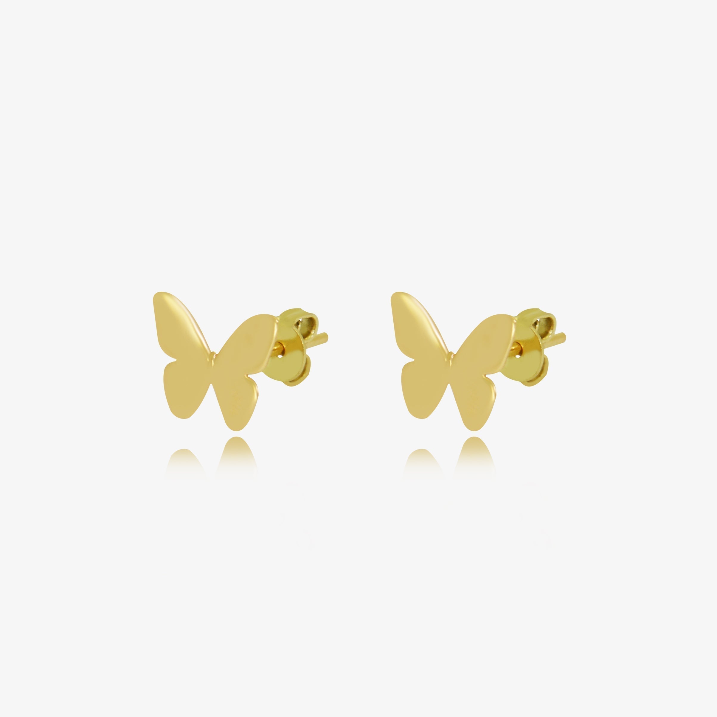 Boucle Papillon en Or 18K