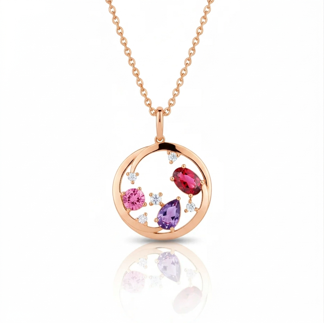 Collier Cercle Précieux en Or 18K — image 3