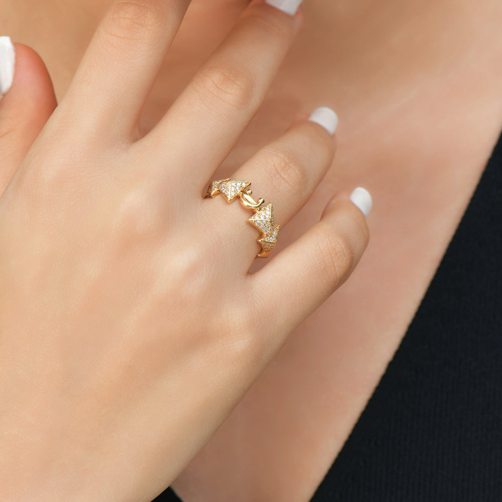 Bague Tagldit En Or 18K