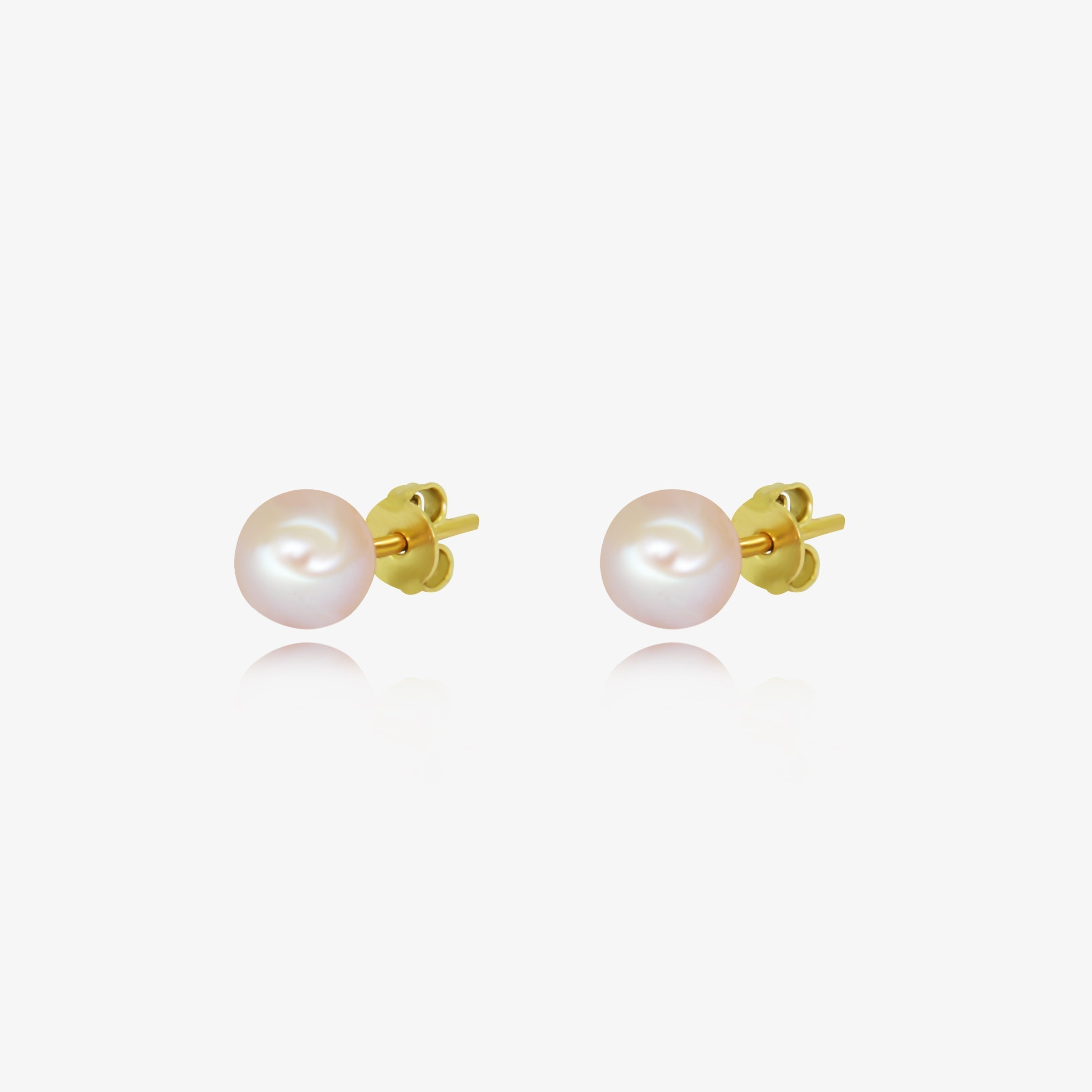 Boucle Clou d'oreil Perle Or 18K