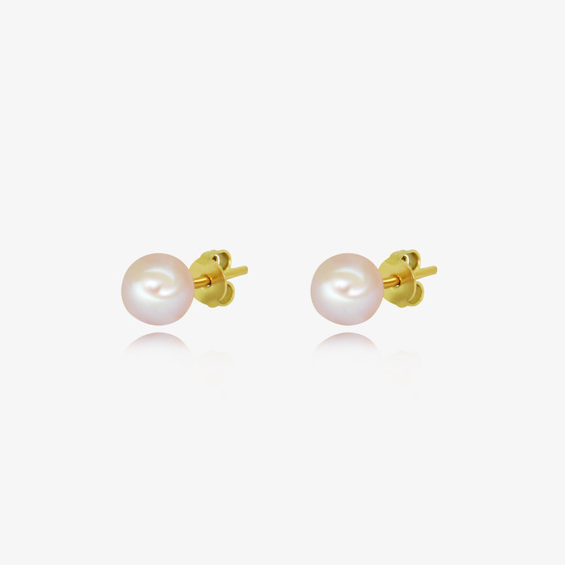 Boucle Clou d'oreil Perle Or 18K