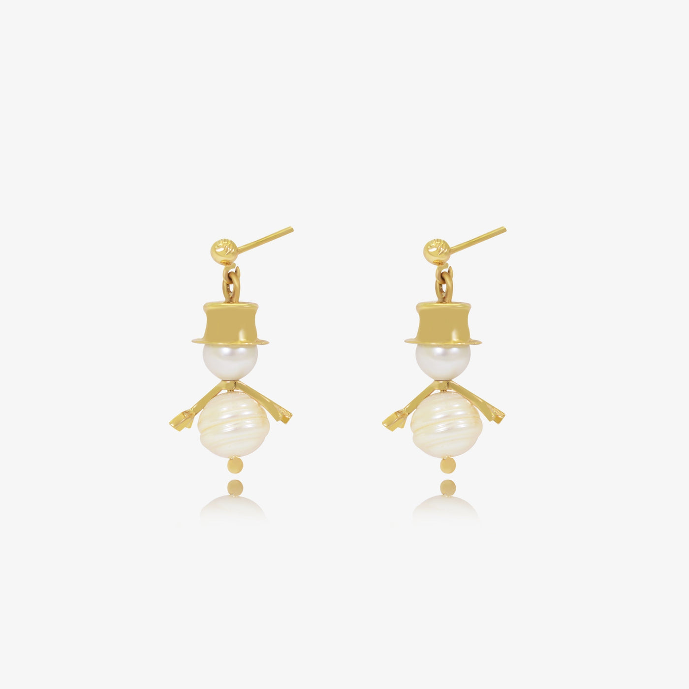 Boucle snowman en Or 18k — image 1
