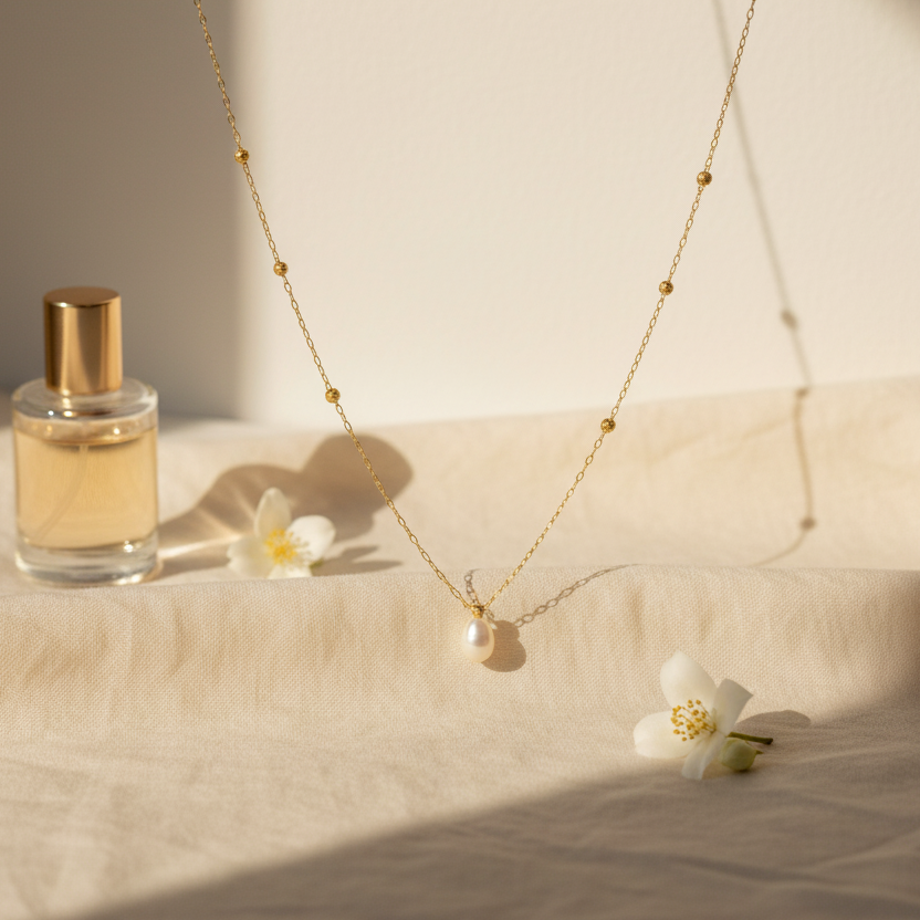 Samouel Necklace in 18K Gold