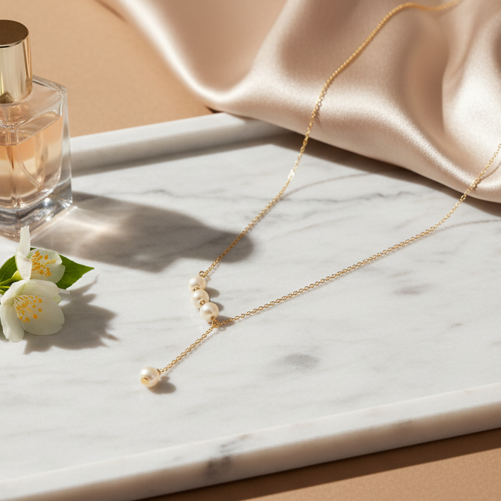 Collier Flowy en Or 18K