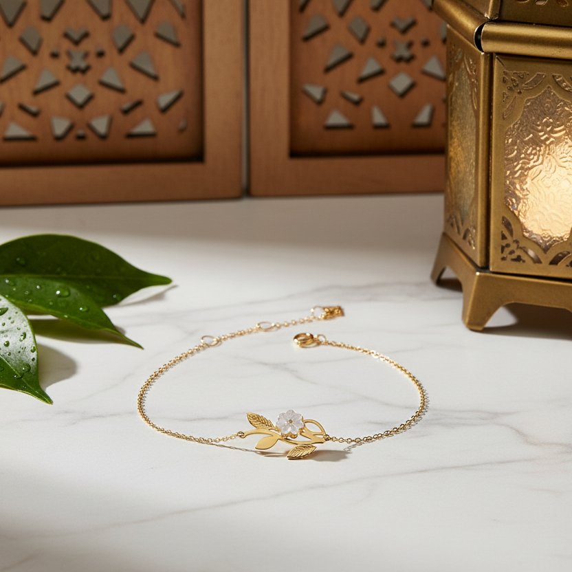 Bracelet Pétale d’Aurore en Or 18K