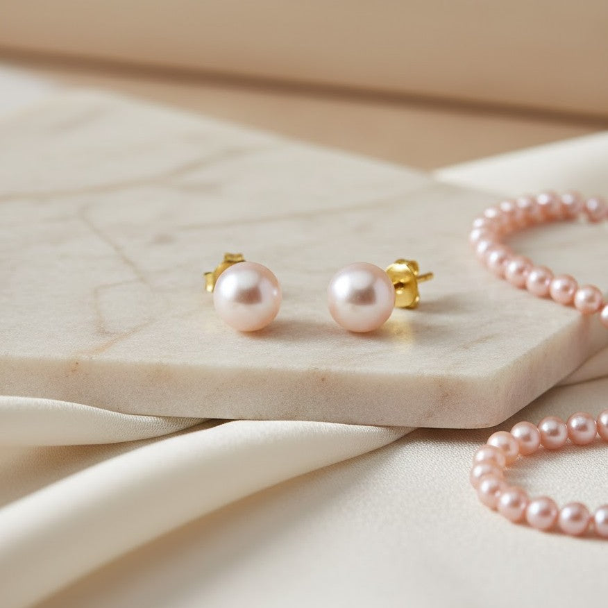 Boucle Clou d'oreil Perle Or 18K — image 3