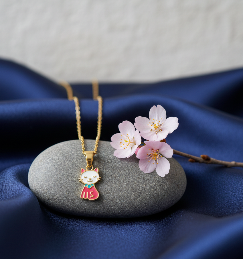 Pendentif Mchicha en Or 18K