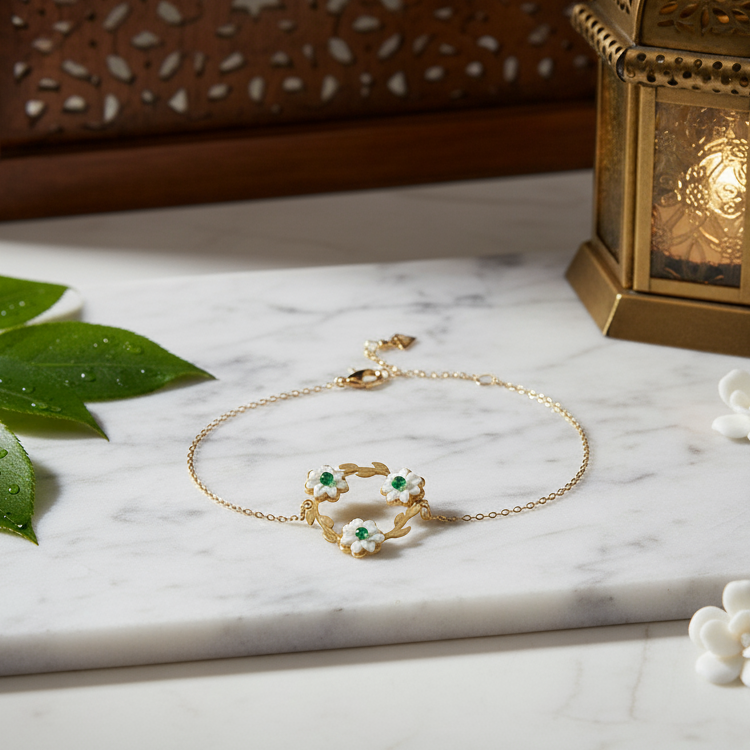 Bracelet Cercle de Vénus en Or 18K
