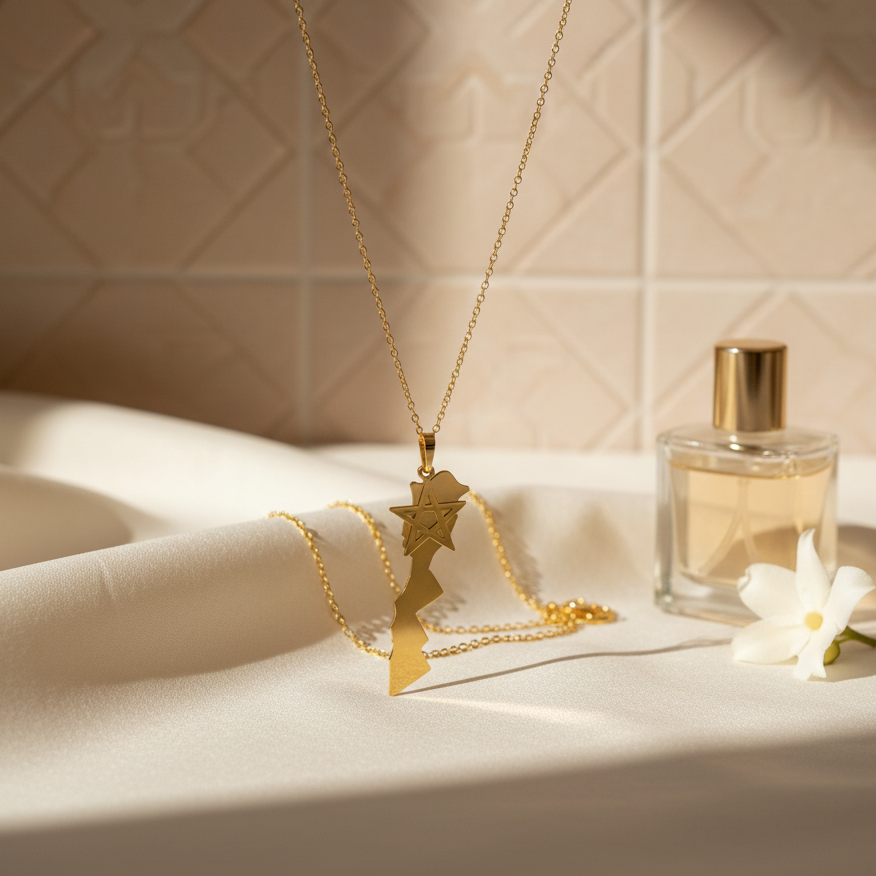 Collier Morocco en Or 18K