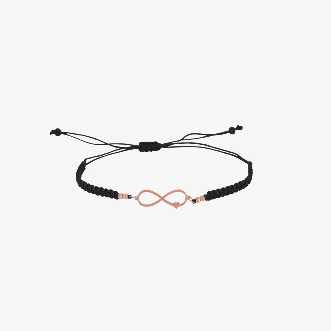 Bracelet Cordon Infinity en Or 18K
