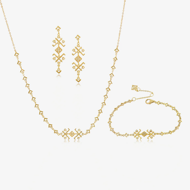 Ensemble Izza En Or 18K