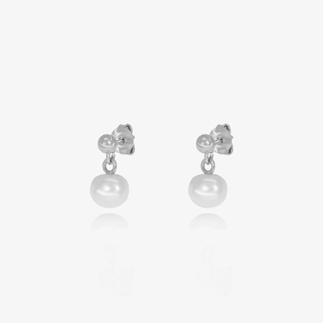 Boucle Cerise Blanche en Or 18K — image 2