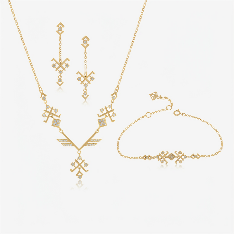 Ensemble Tanirt en Or 18K