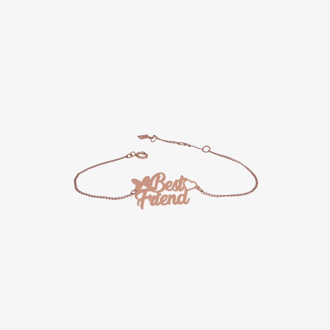 Bracelet Best Friends Personnalisé en Or 18K
