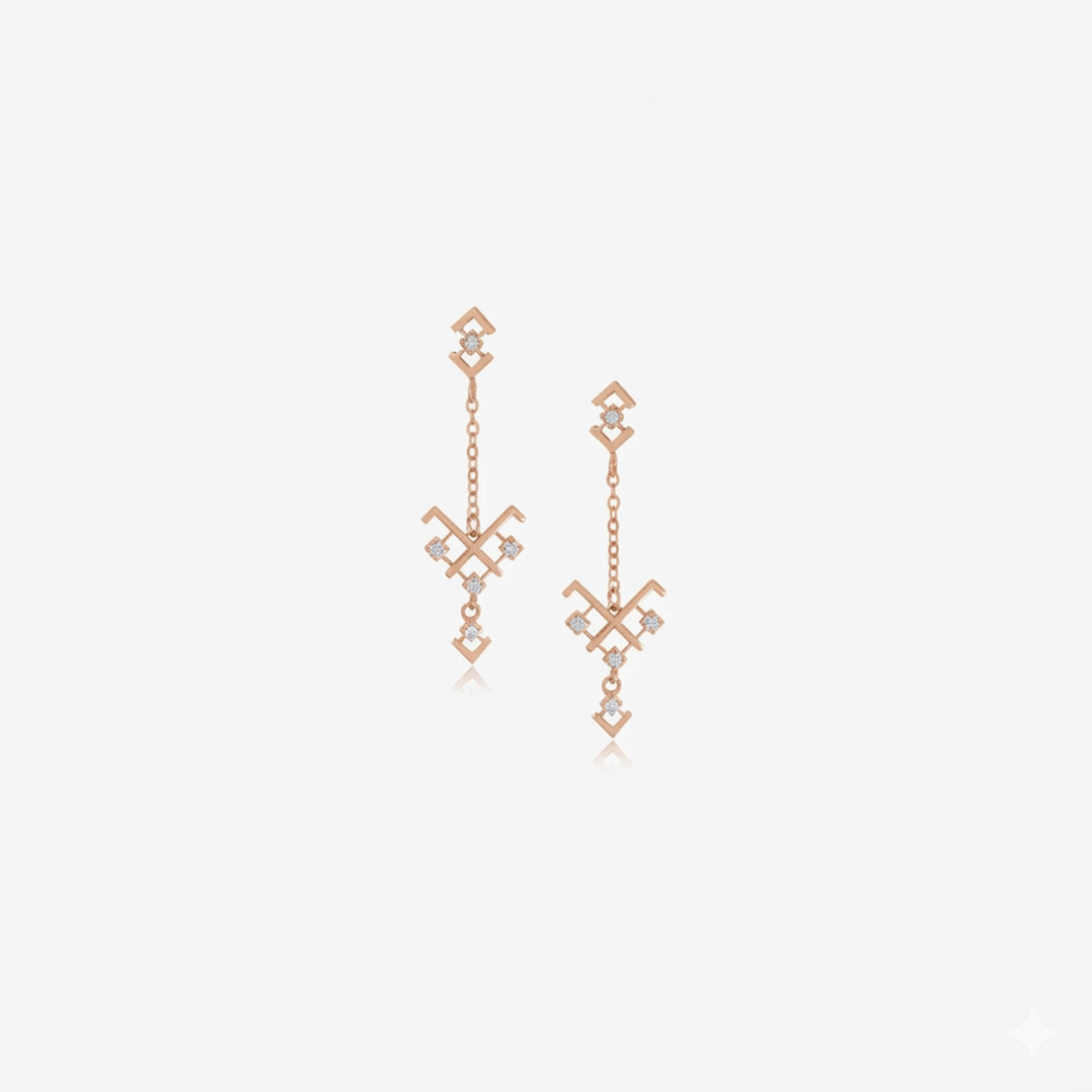 Boucles d'oreilles Tanirt en Or 18K