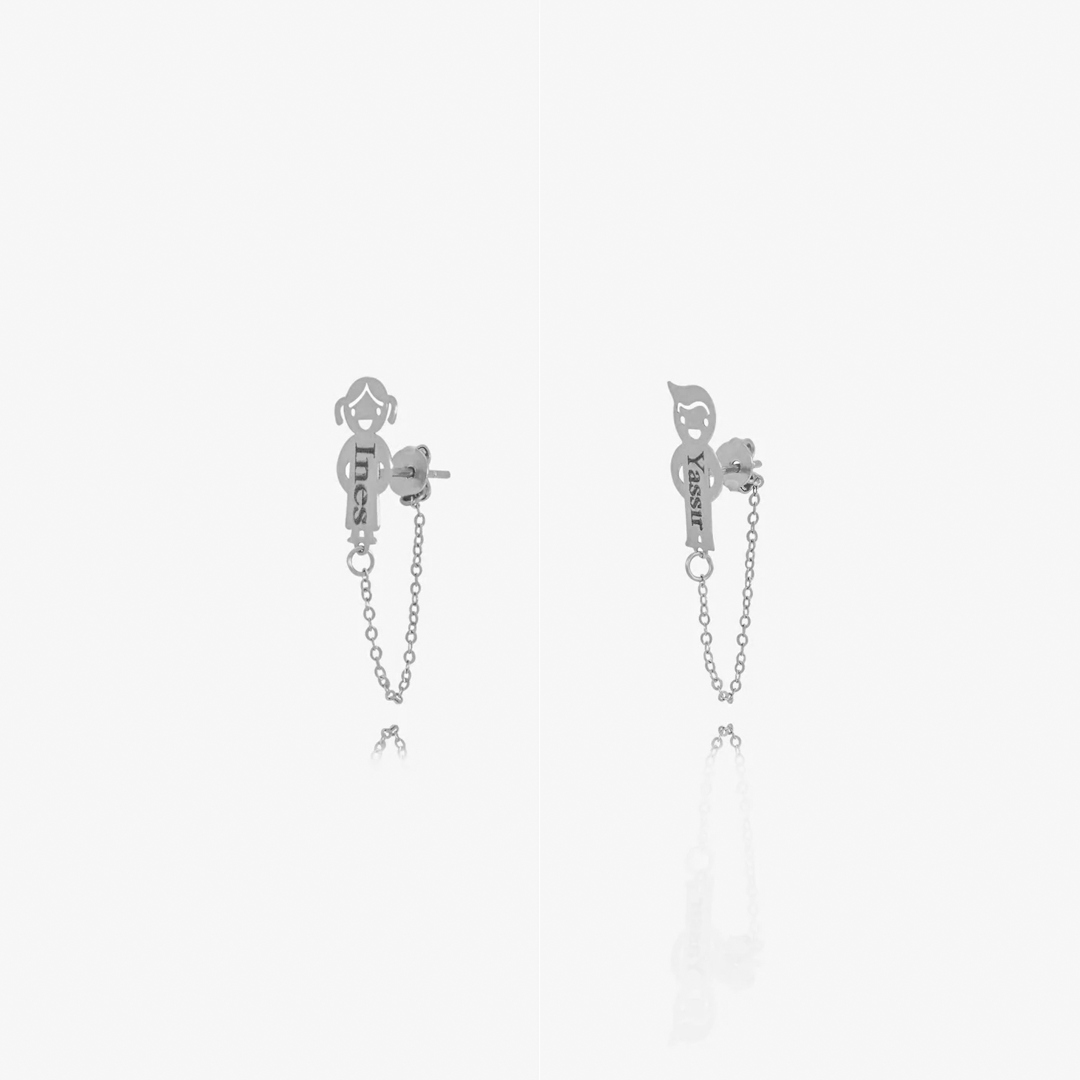 Boucle Happy Kids en Or 18K
