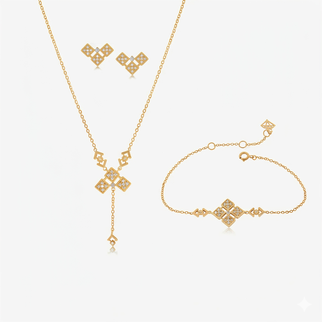 Ensemble Trifle tribale En Or 18K — image 1