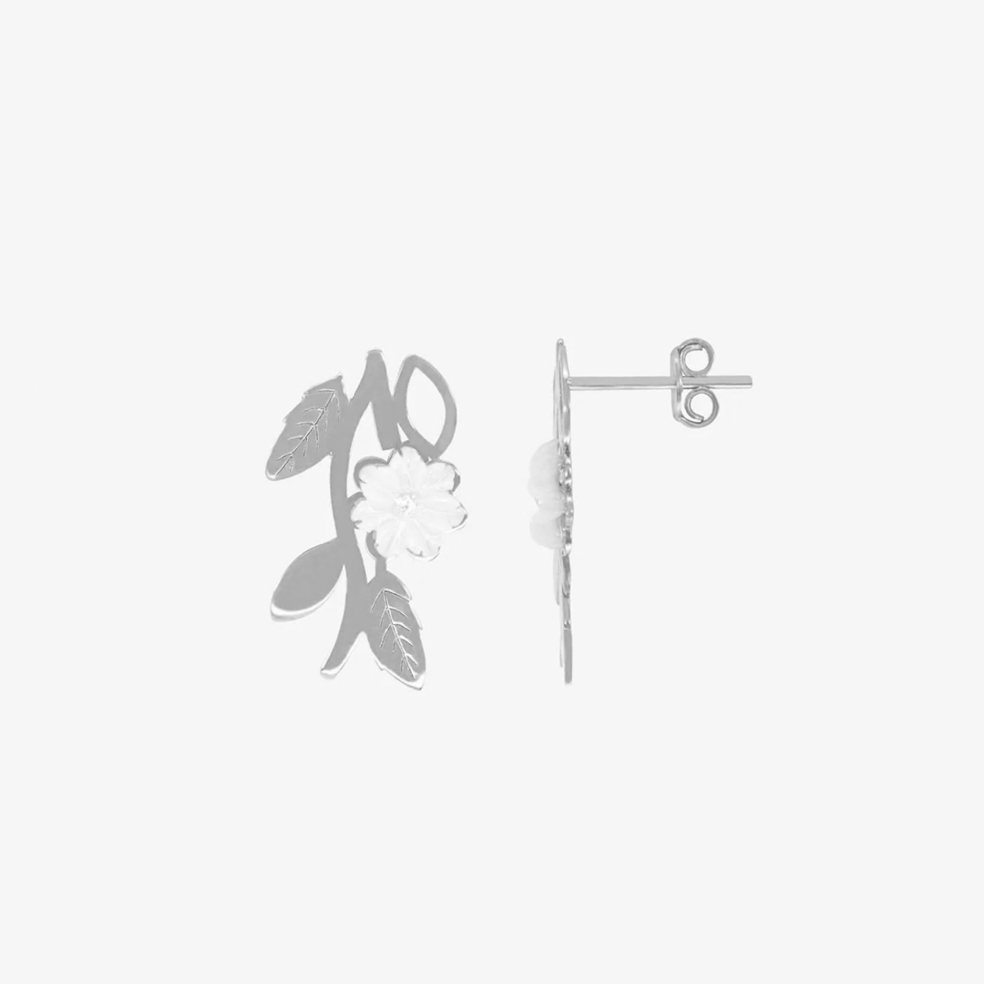 Boucles d'oreilles Pétale d'Aurore en Or 18k — image 2