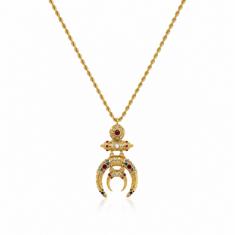 Collier Hilal en Or 18K