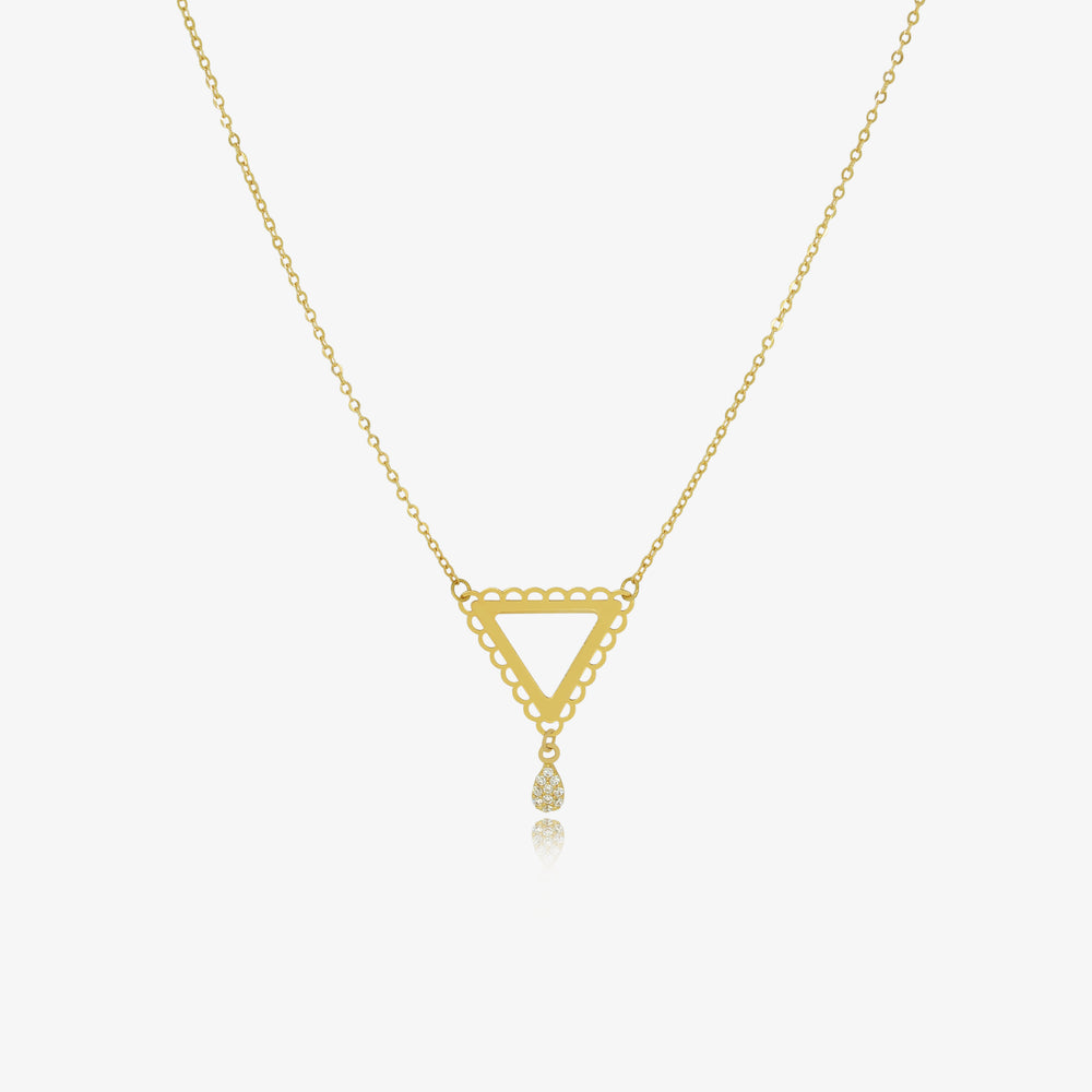 Inverted necklace