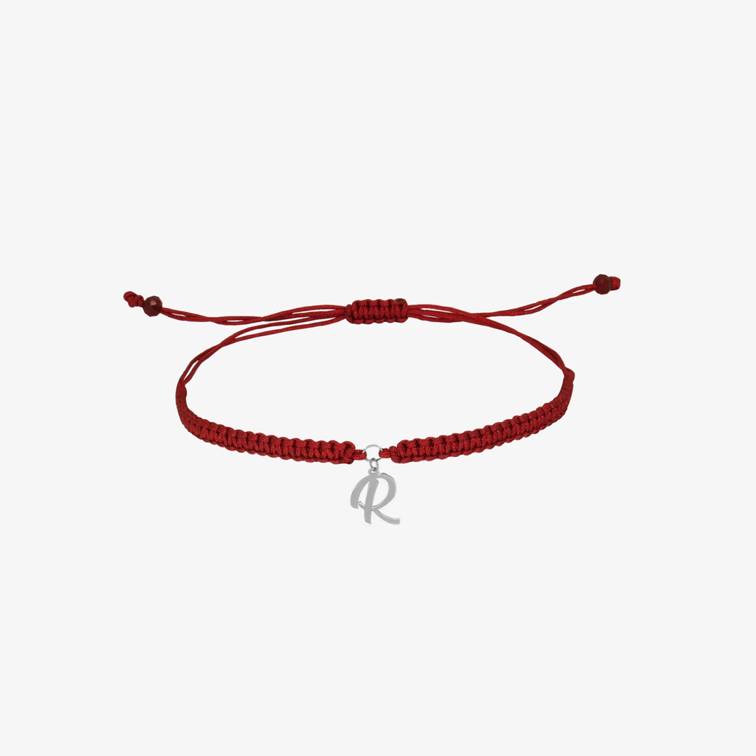 Bracelet Cordon Initial en Or 18K — image 2