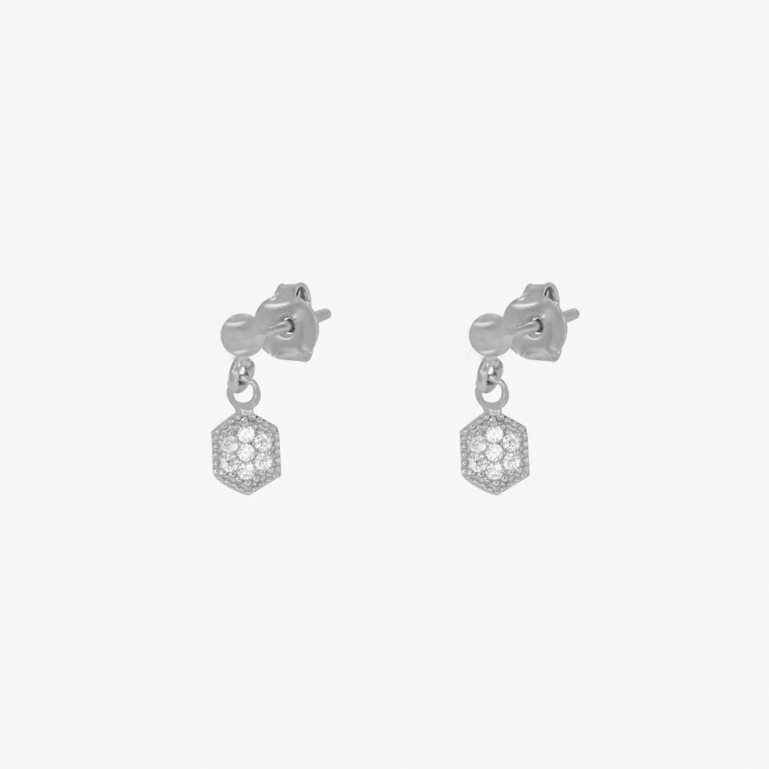 Boucle Cristal En Or 18K