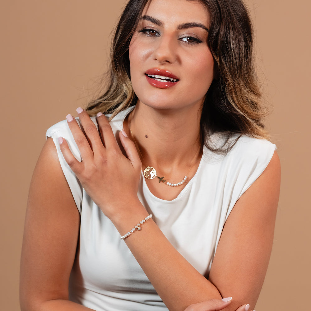 Collier Tour du Monde