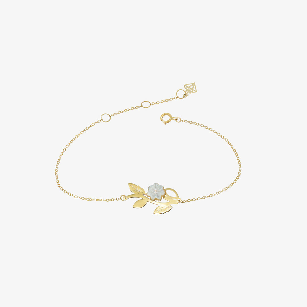 Bracelet Pétale d’Aurore en Or 18K