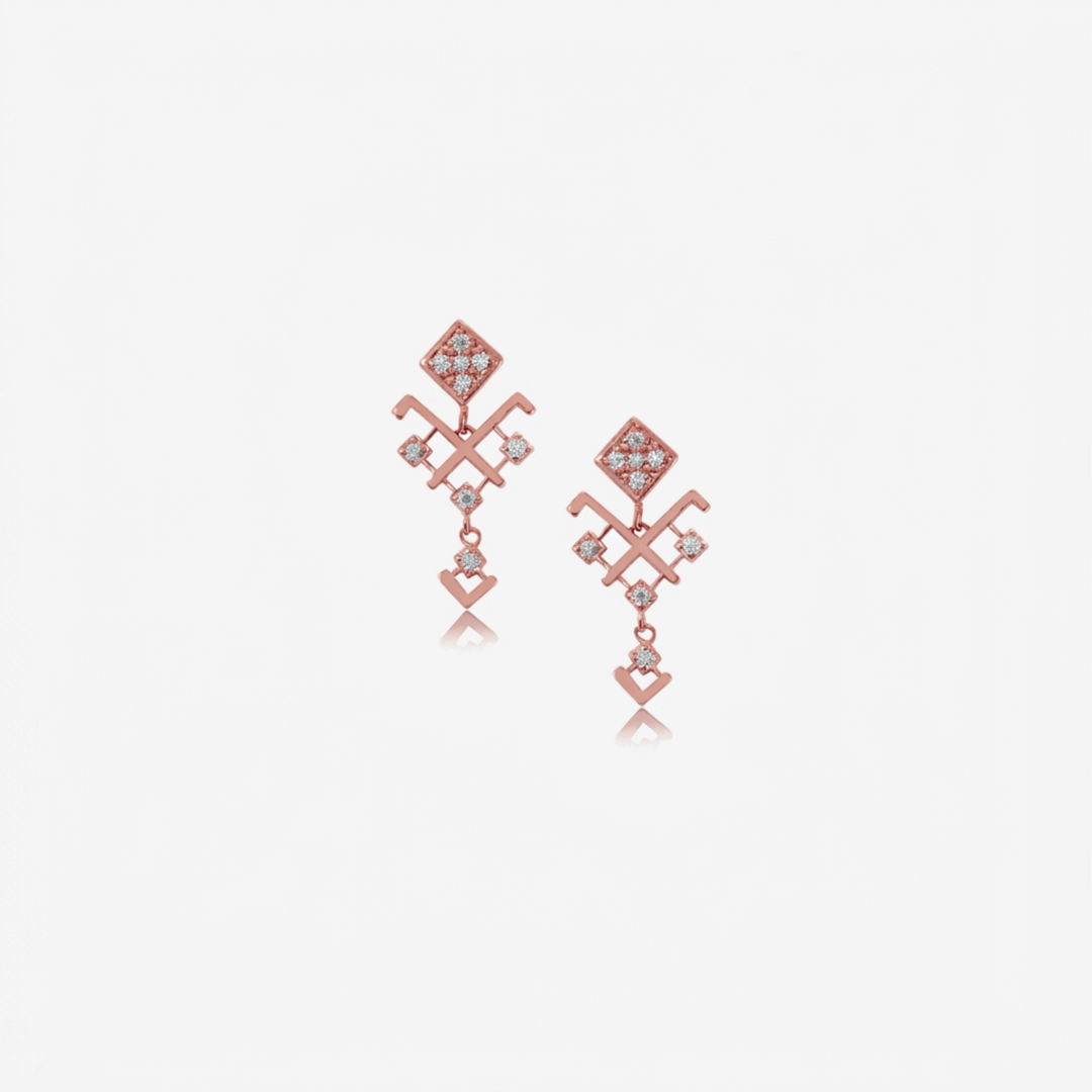 Boucles d'oreilles Tanirt en Or 18K