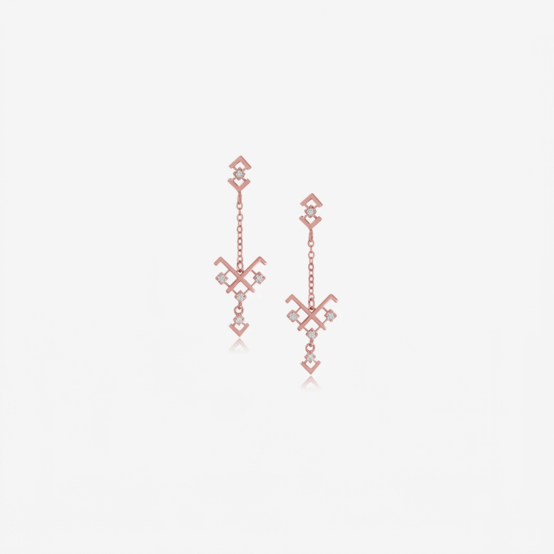 Boucles d'oreilles Tanirt en Or 18K