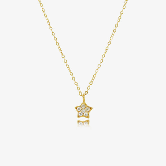 Collier Étoile (S) en Or 18K