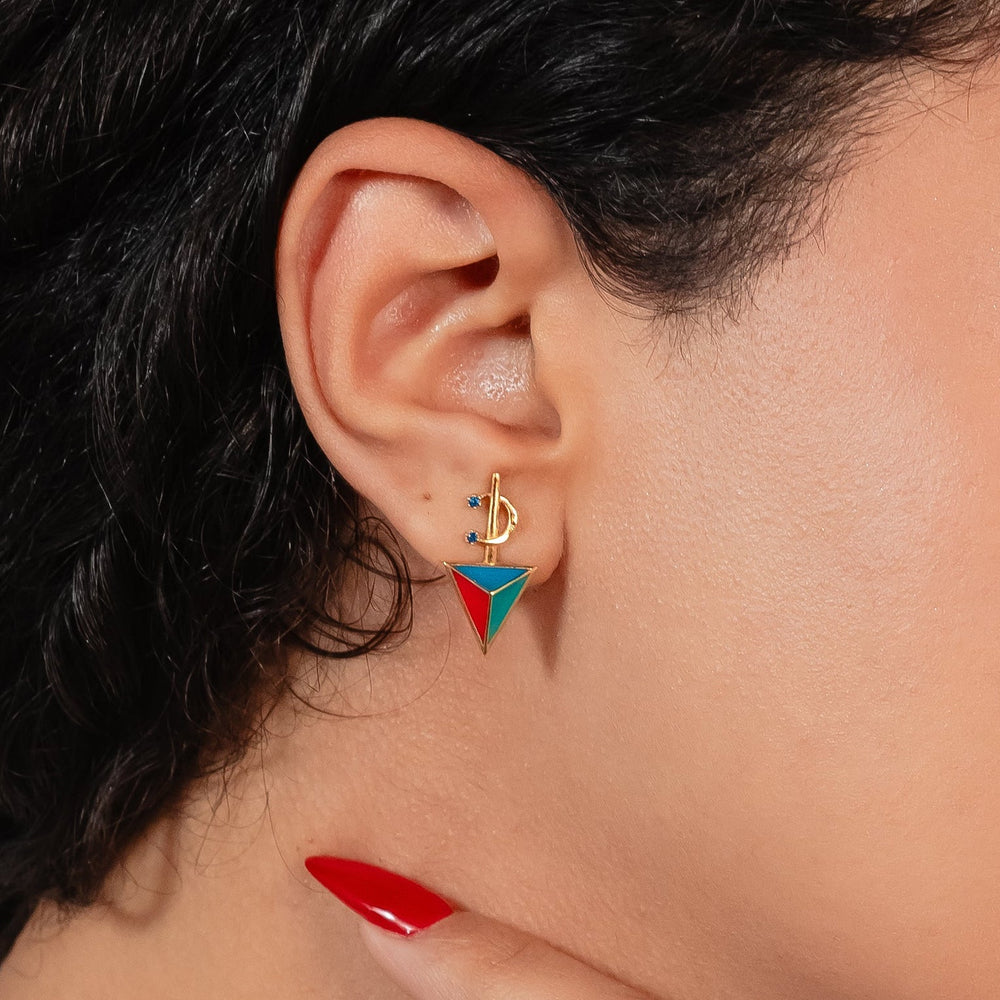 Boucles Tihiya en Or 18K