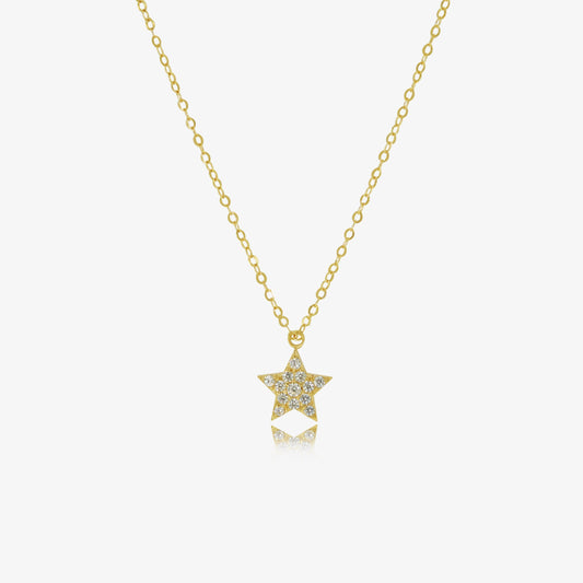 Collier Étoile en Or 18K