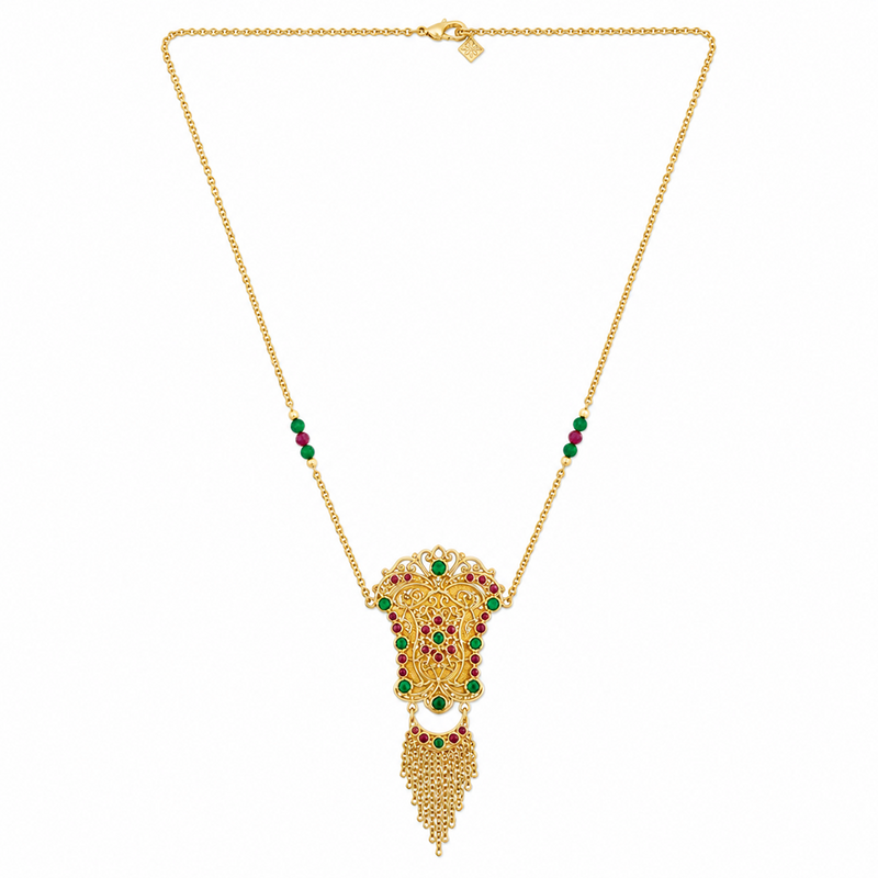 Collier Jardin en Or 18K (12-13g)