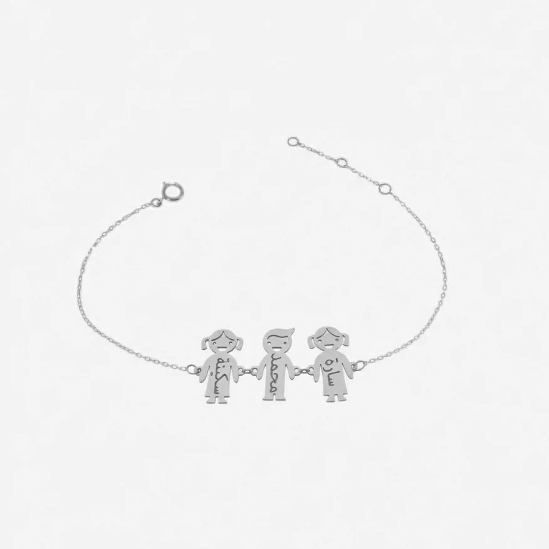 Bracelet Happy Family En Or 18K — image 2