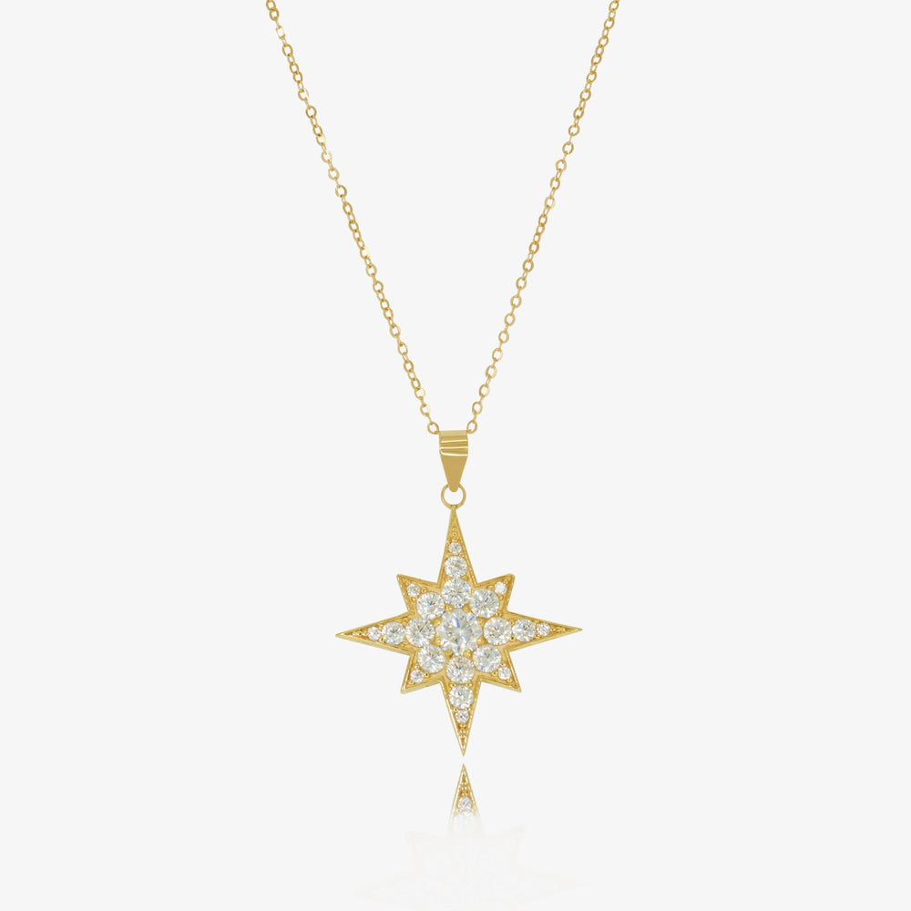 The Star Necklace in 18K Gold