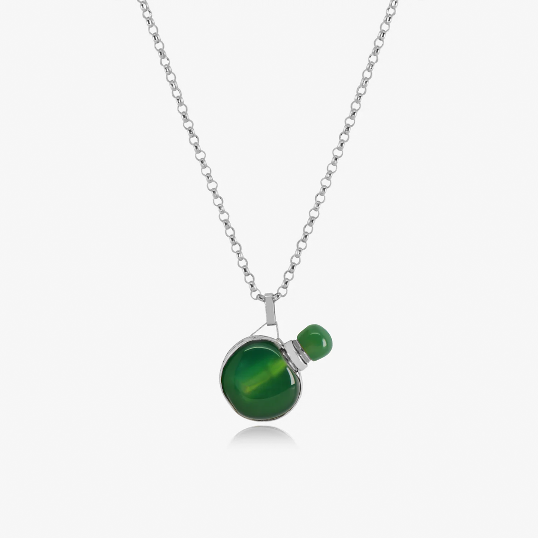 Collier Verdea En Or 18K - Flacons Pierres naturelles — image 2
