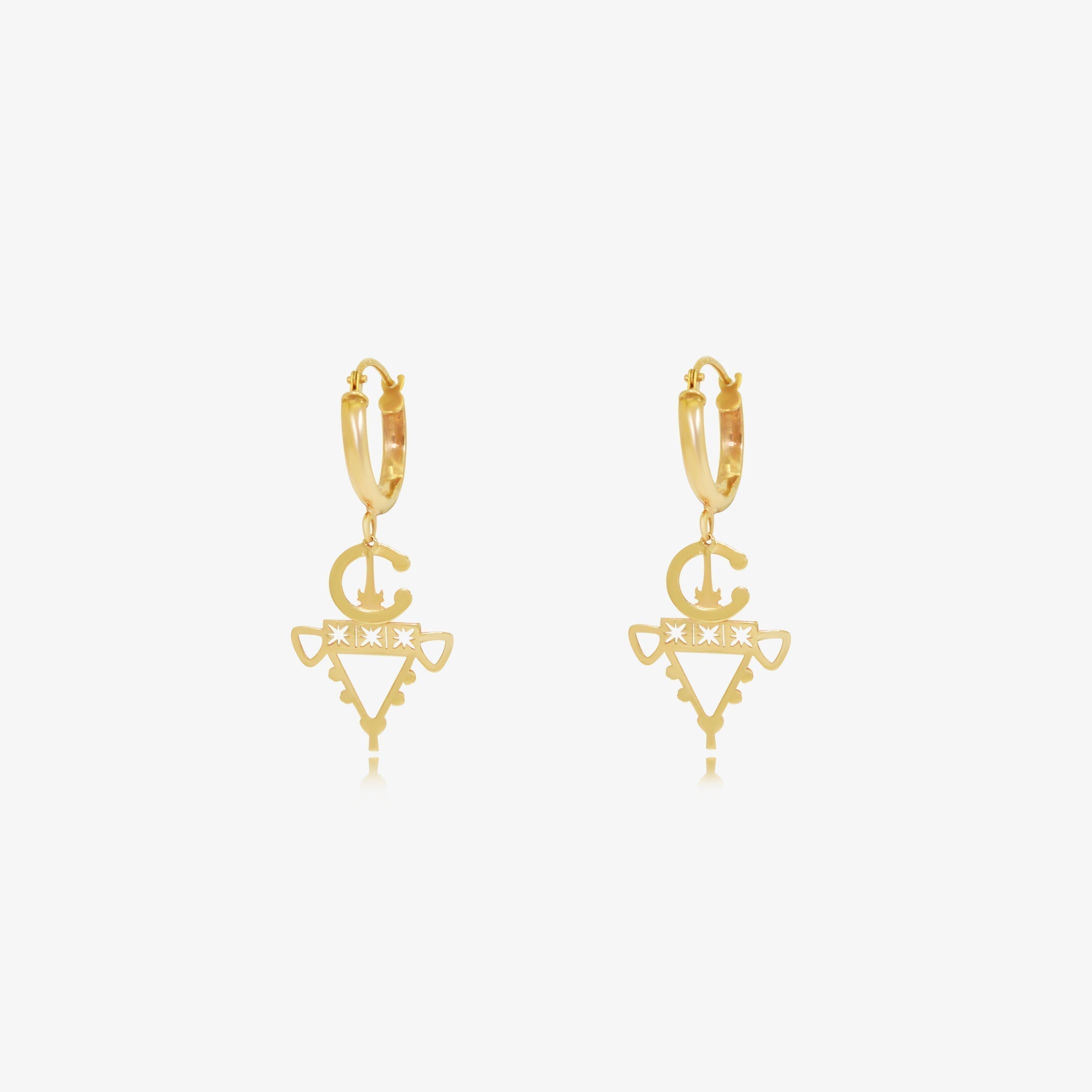 Boucles Khlala en Or 18k