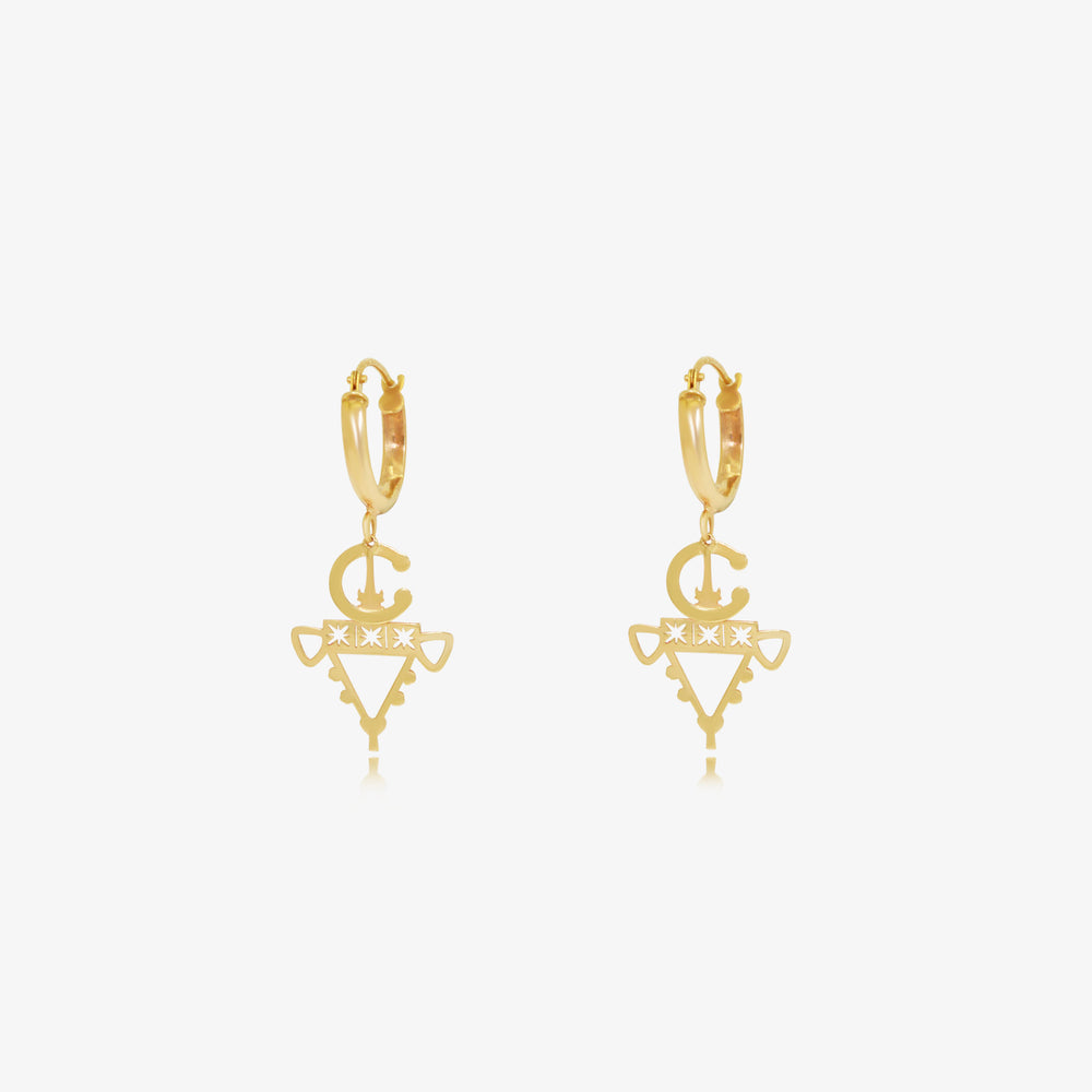 Boucles Khlala en Or 18k