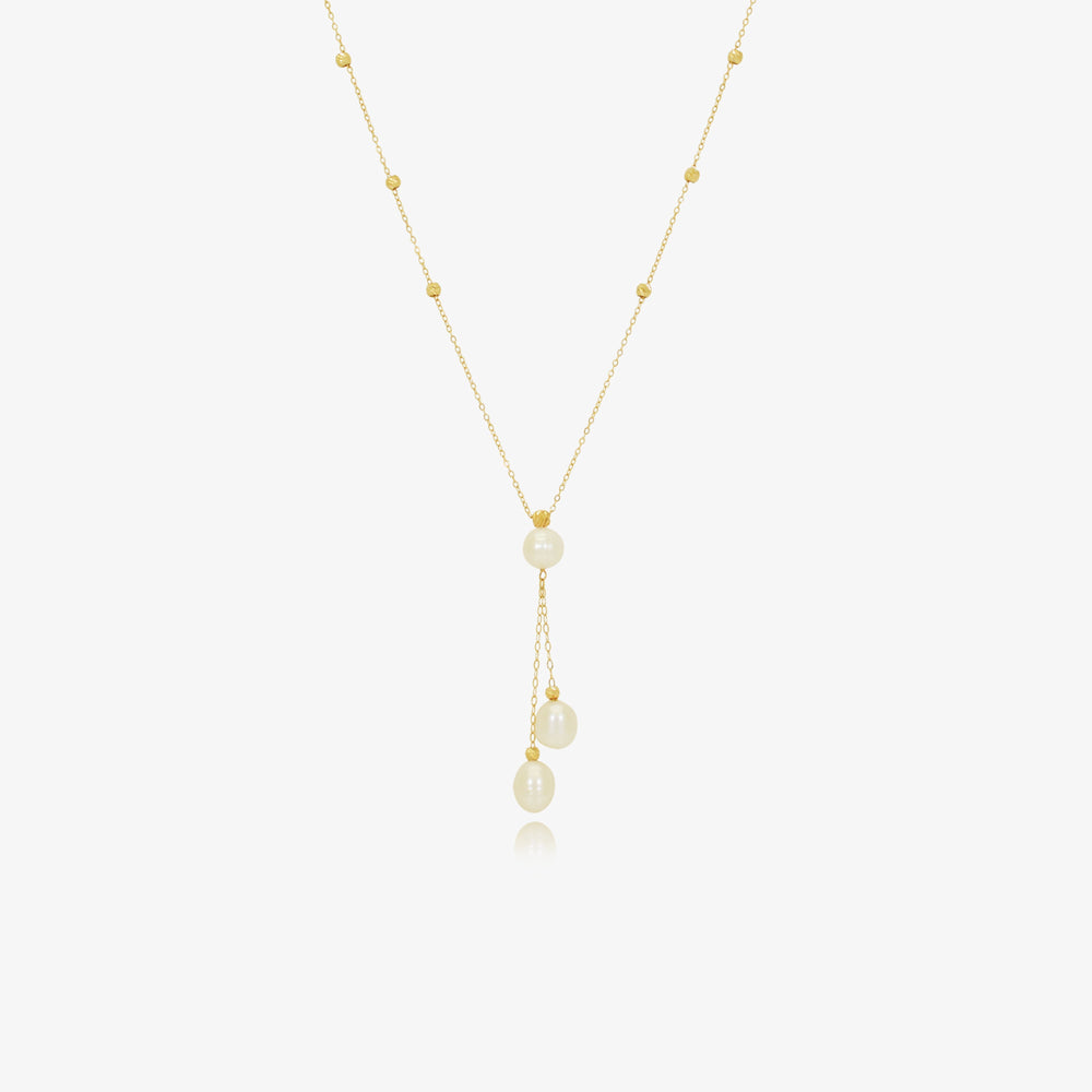 Chucky-Lucky Necklace in 18k Gold