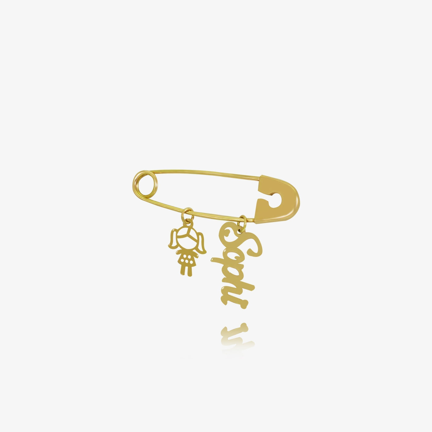 Broche Bébé Prénom en Or 18K — image 1